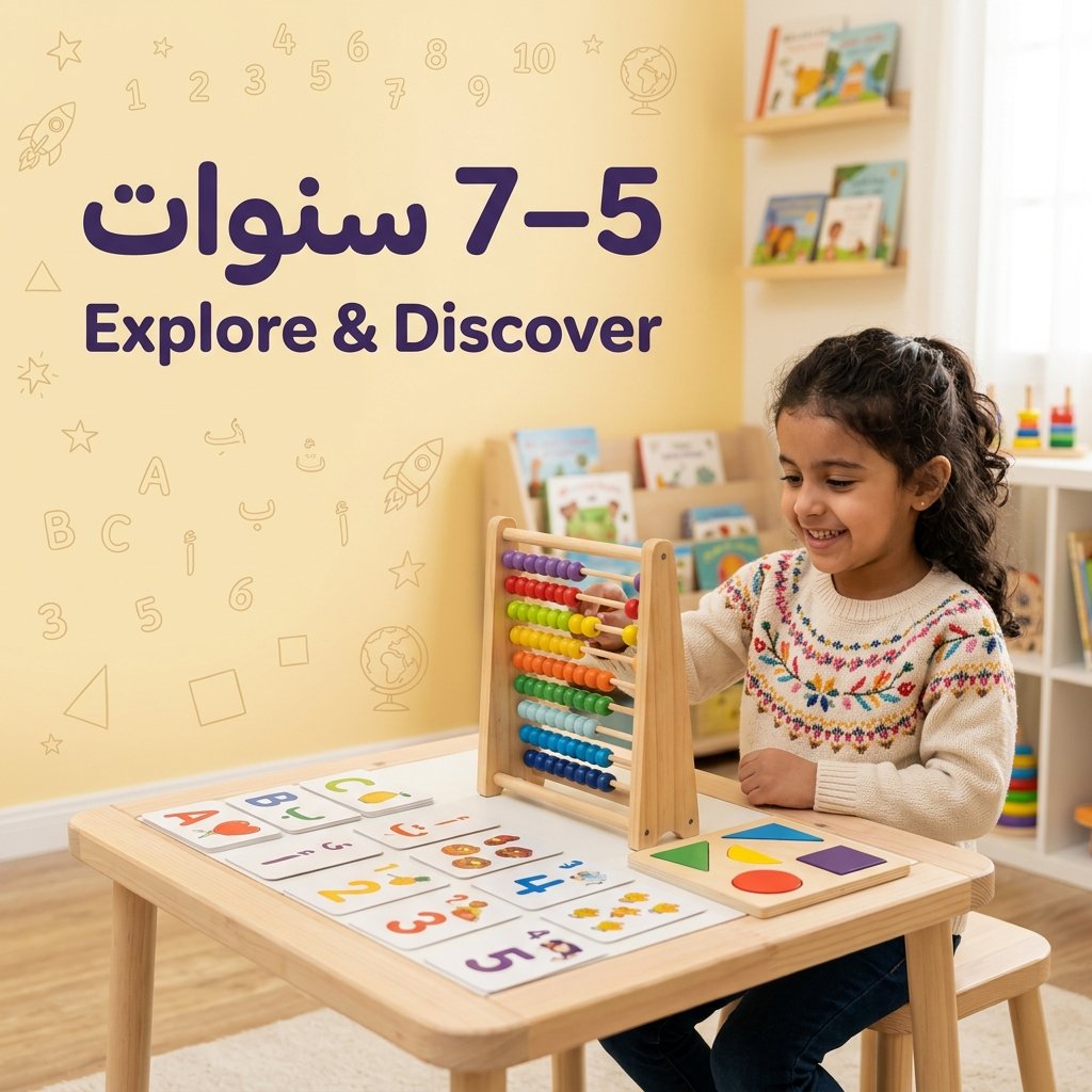 من 5 الى 7 سنوات