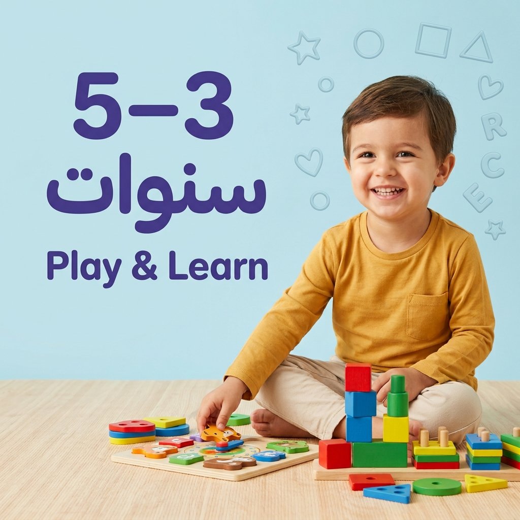 من 3 الى 5 سنوات